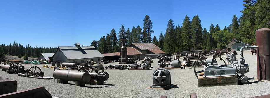 Empire Mine mining equipment