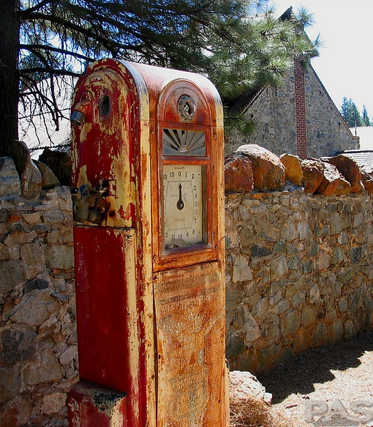 Empire Mine gas pump
