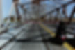 Waiting to cross Rio Vista Bridge