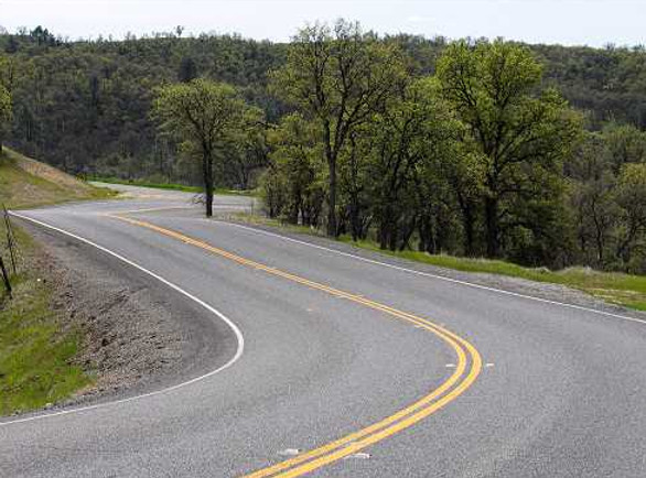 Highway 36 Curves California Pashnit Motorcycle Roads