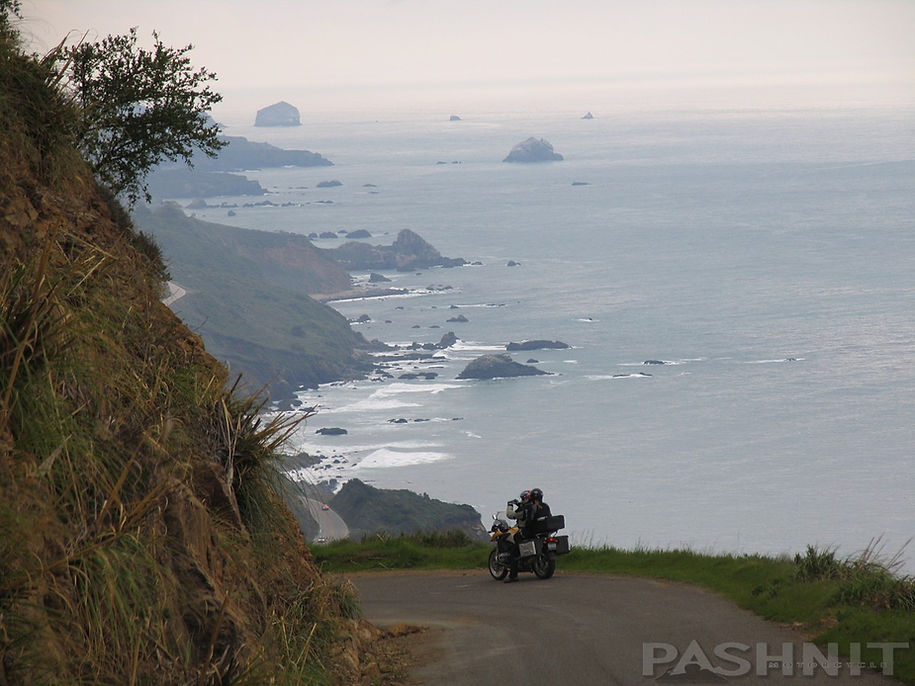 Nacimiento Road overlooking Pacific Ocean | Pashnit.com