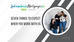 Seven Things to Expect When You Work With Us