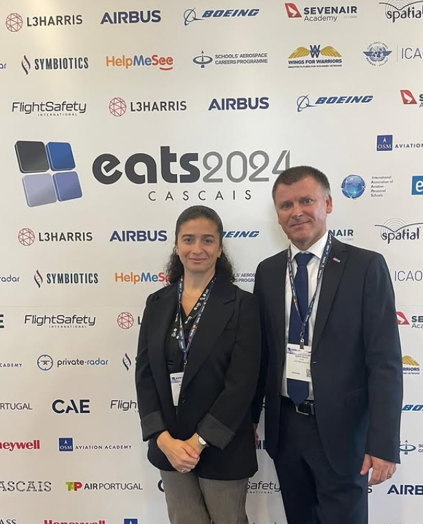 representante da las training e COO da las maintenance no EATS 2024