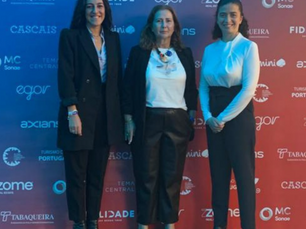 Responsável de exames, responsável de formação e CEO da LAS Training no Leadership Summit Portugal 2025, a representar a nossa empresa no maior evento nacional dedicado à liderança e desenvolvimento profissional.