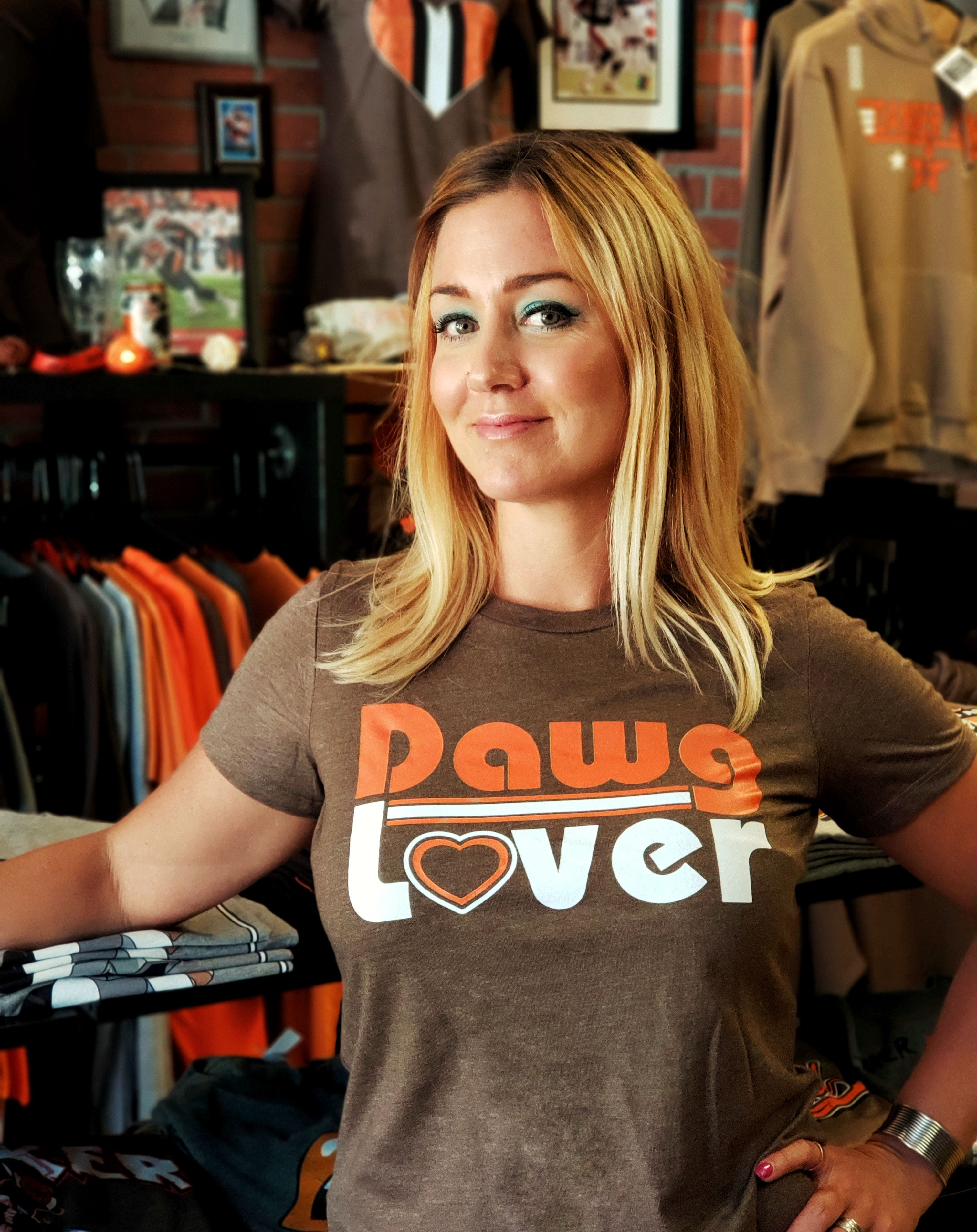 Ladies Dawg Lover T shirt