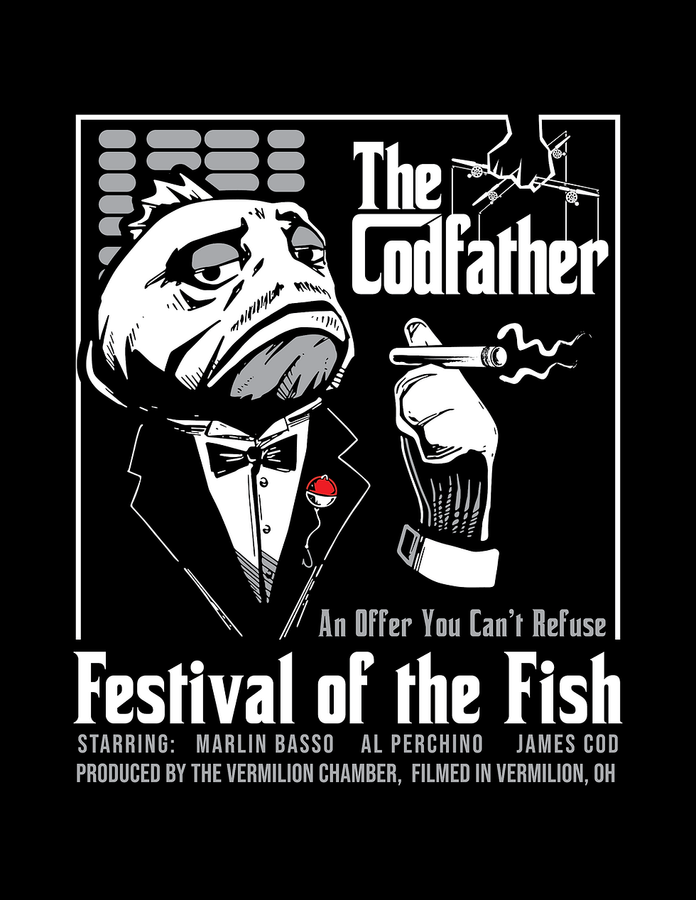Thumbnail: Festival of the Fish Codfather Tshirt