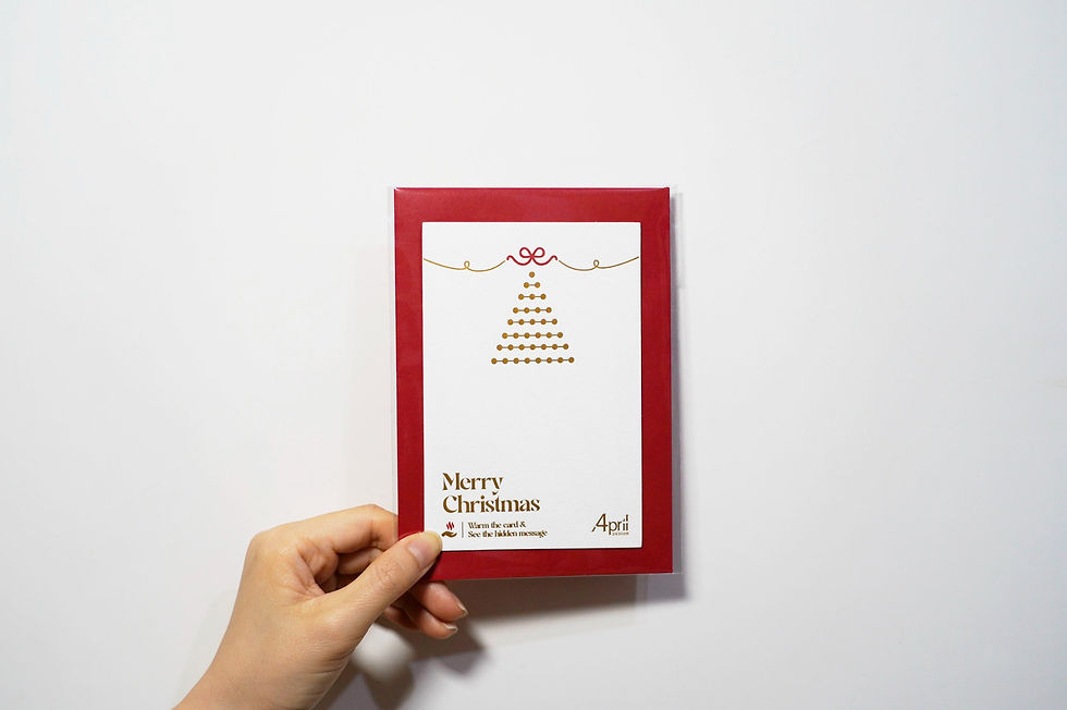 縮圖：手寫暖卡 - 感溫聖誕卡 Warm Xmas Card