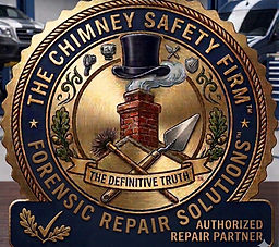 Gold seal for The Chimney Safety Firm Forensic Repair Solutions