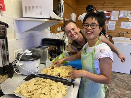 Our very first cooking night!