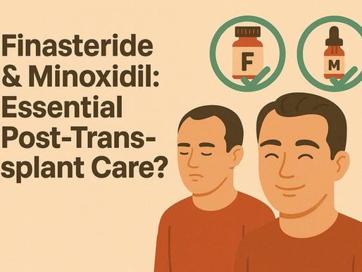 Finasteride and Minoxidil: Essential Post-Hair Transplant Care?