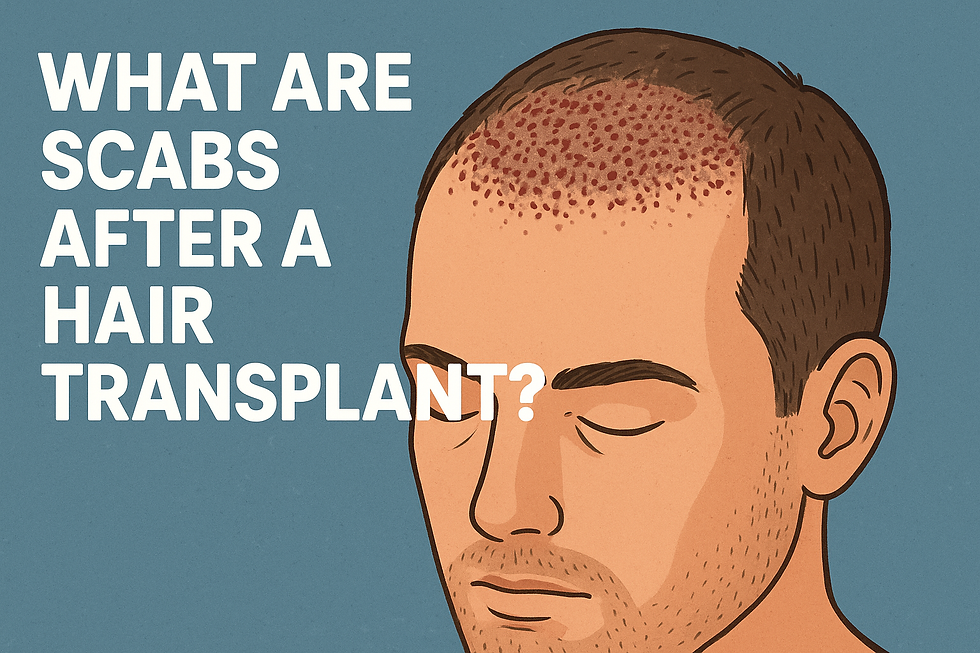 What Are Scabs After Hair Transplant?