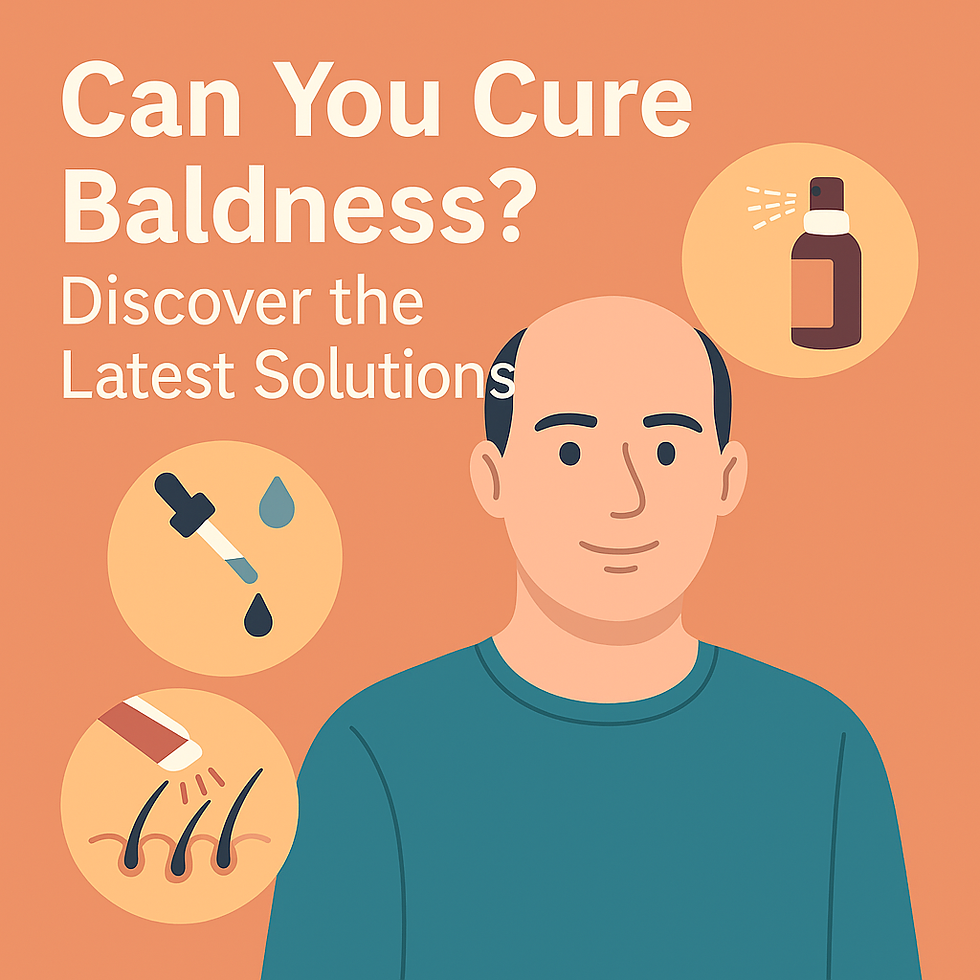 Can You Cure Baldness? Discover the Latest Solutions