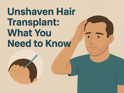 Unshaven Hair Transplant : What You Need to Know