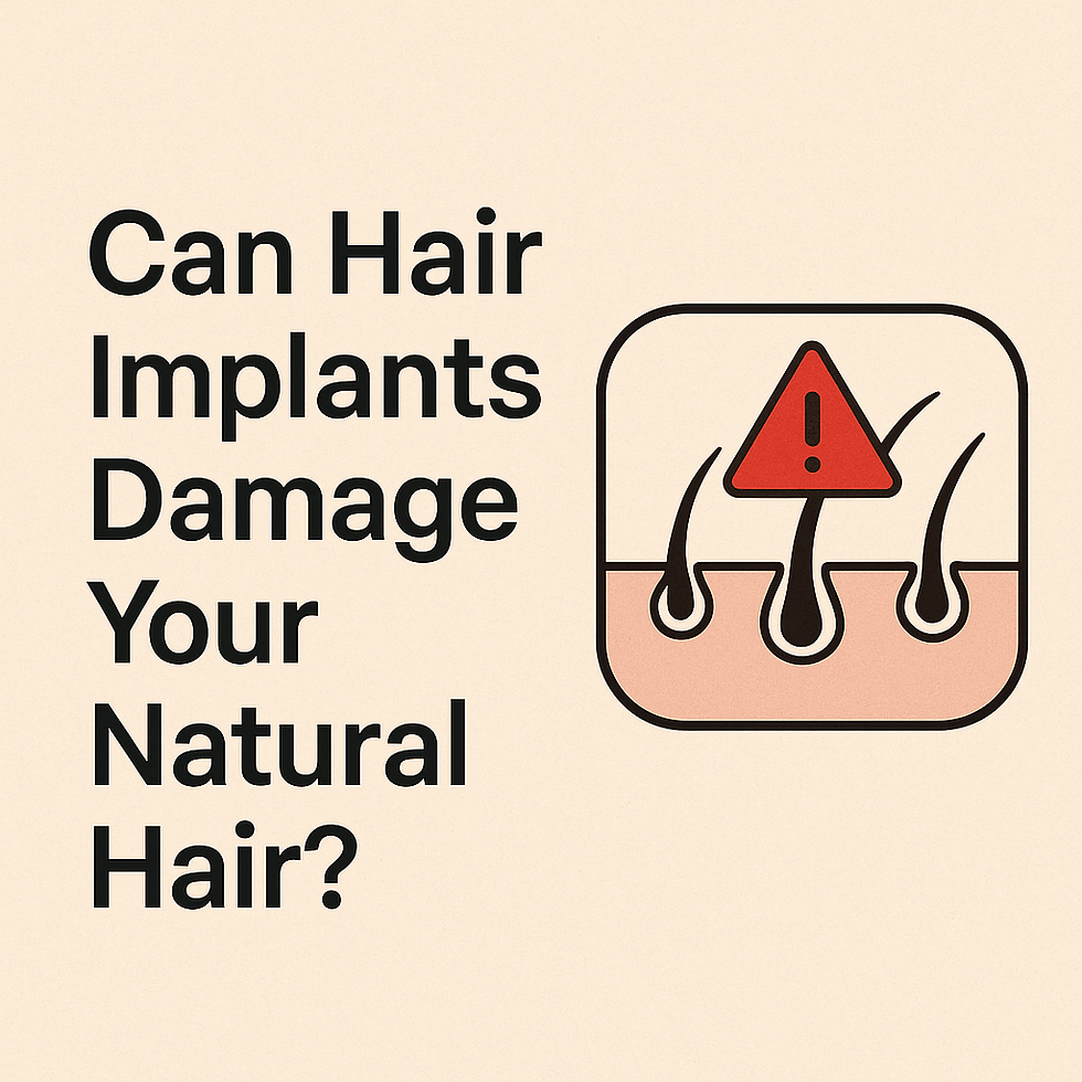 Can Hair Implants Damage Your Natural Hair?