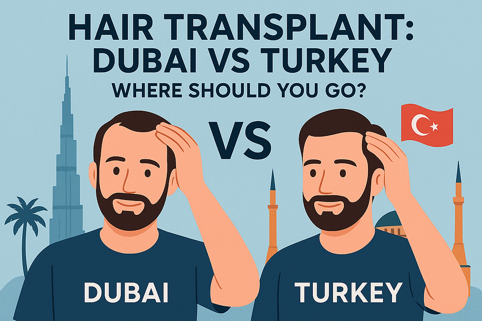 Hair Transplant Dubai vs Turkey