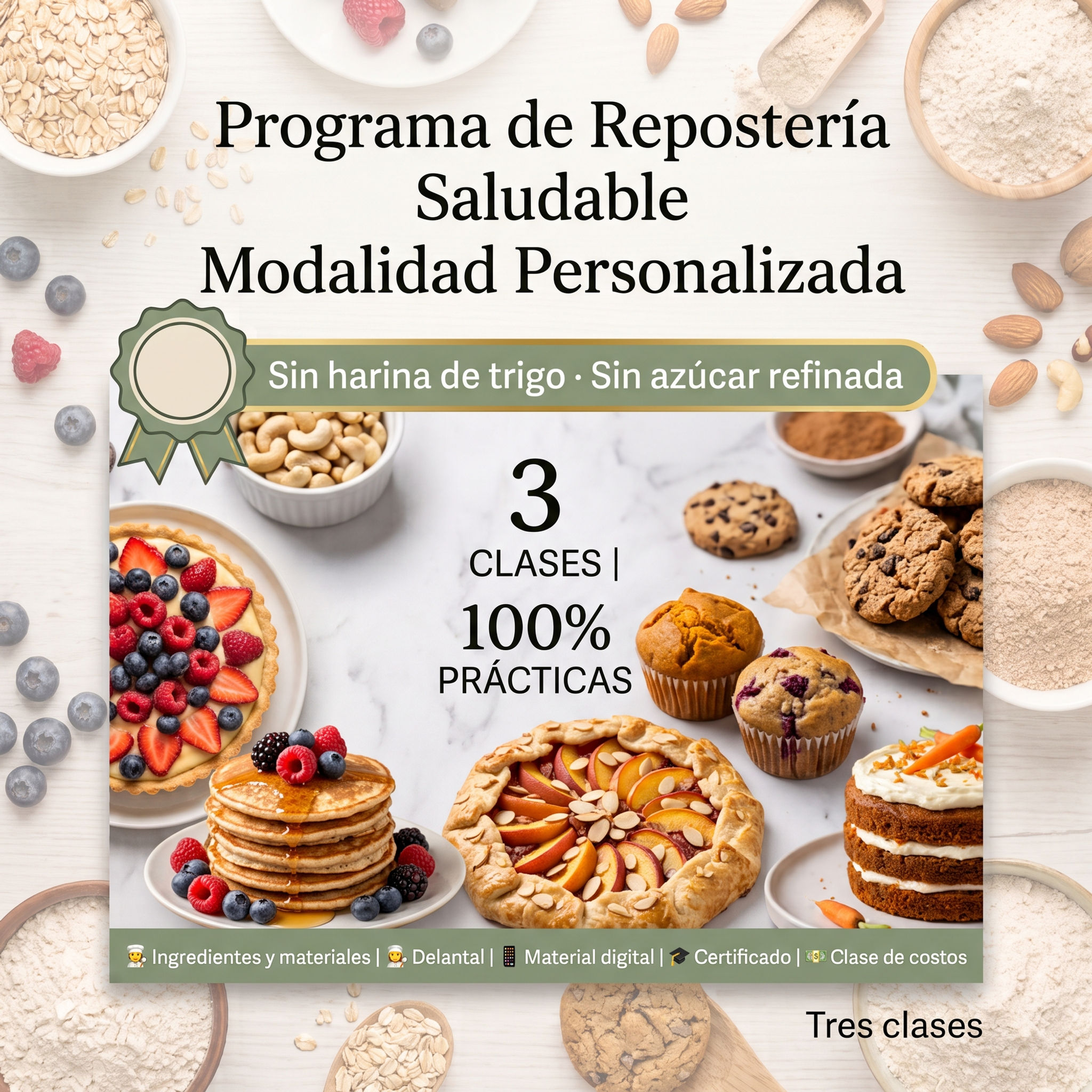 Programa personalizado REPOSTERIA SALUDABLE