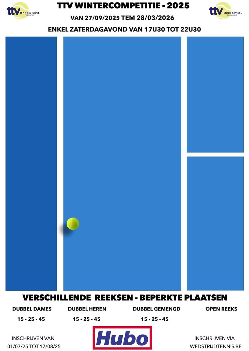 Wintercompetitie Tennis
