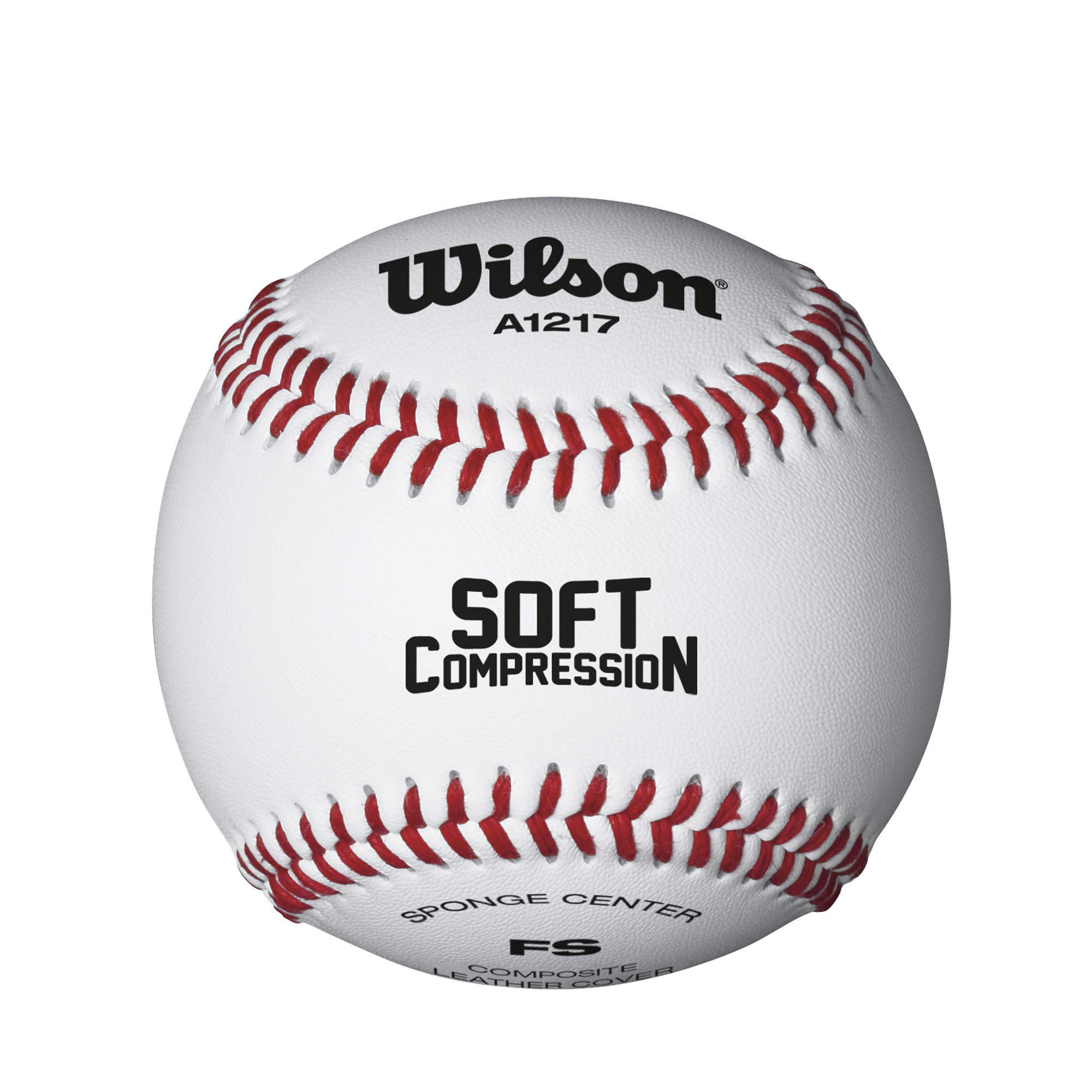 WILSON Sporting Goods Practice and Soft Compression Baseballs A1217 FS (One Doze