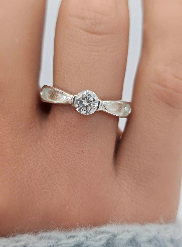 Thumbnail: 'Sophie' Solitare Ring
