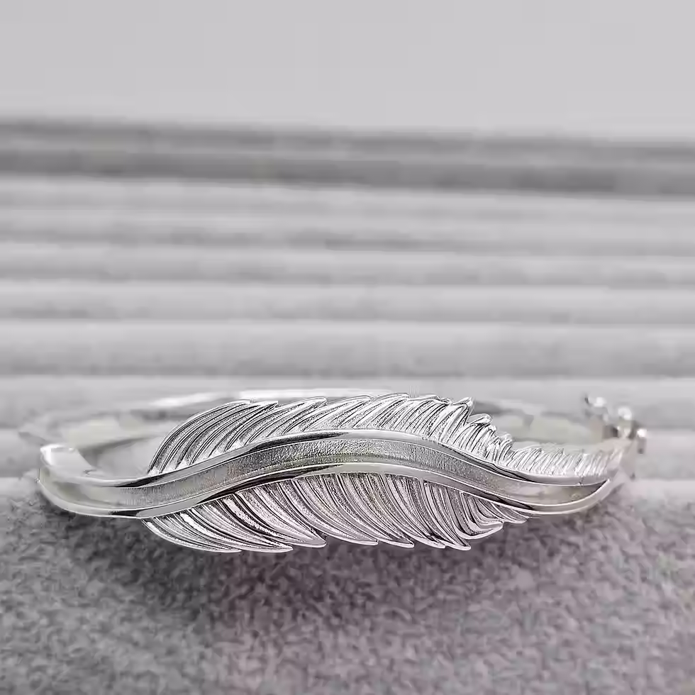 Thumbnail: 'Angel's Feather' Bangle