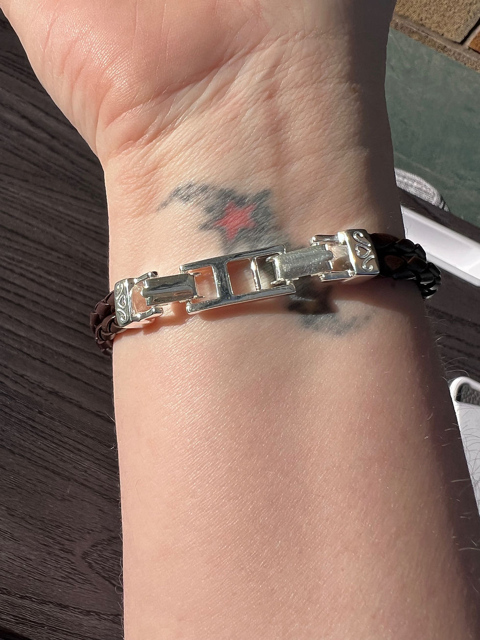 Thumbnail: 'Rufford' Leather Bracelet