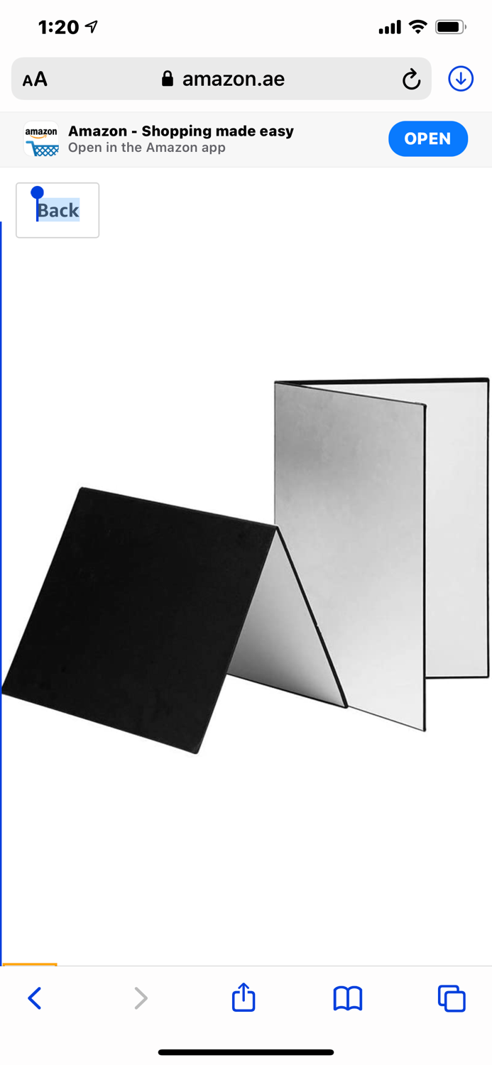 الصورة المصغرة: Photography Reflector Collapsible Cardboard