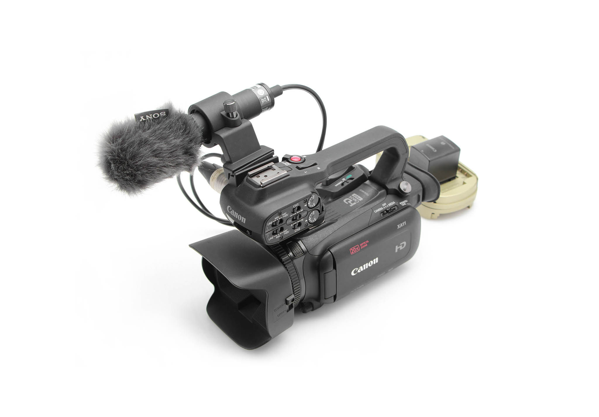 Canon XA11 Professional Camcorder With Sony Mic
