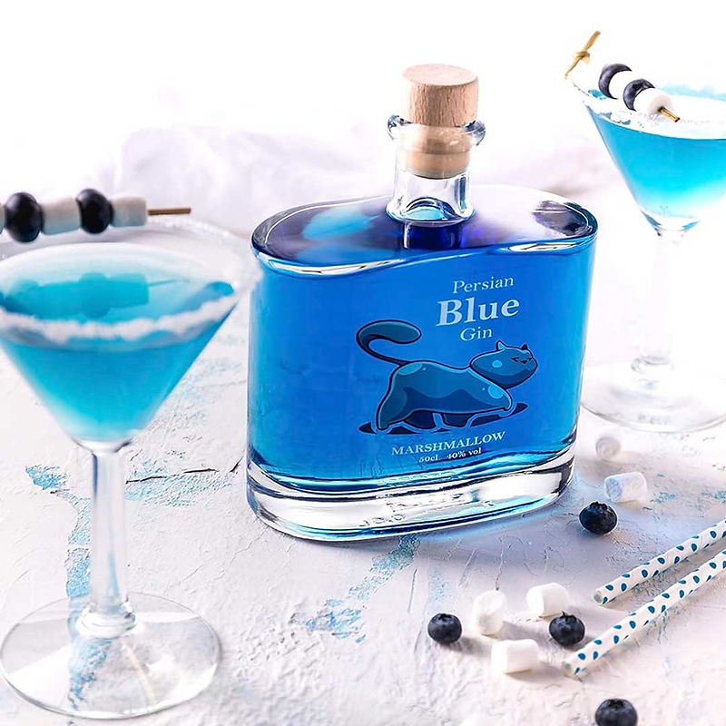 Persian Blue Marshmallow Gin is a playful and indulgent spirit that combines the soft sweetness of marshmallows with the classic gin base. This gin is a fun and whimsical choice, ideal for those who enjoy a sweet and flavourful twist.