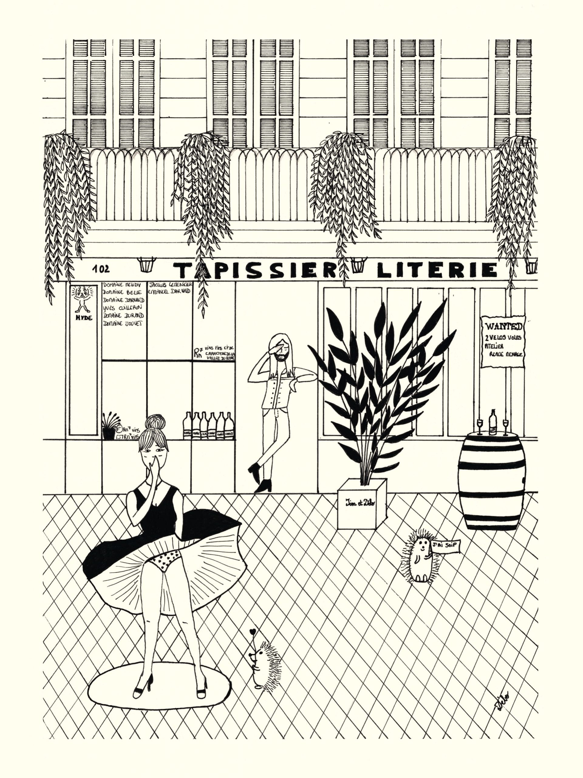 Le tapissier
