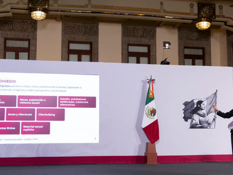 Presidenta presenta decreto para garantizar que plataformas digitales sean espacios seguros para niñas, niños y adolescentes