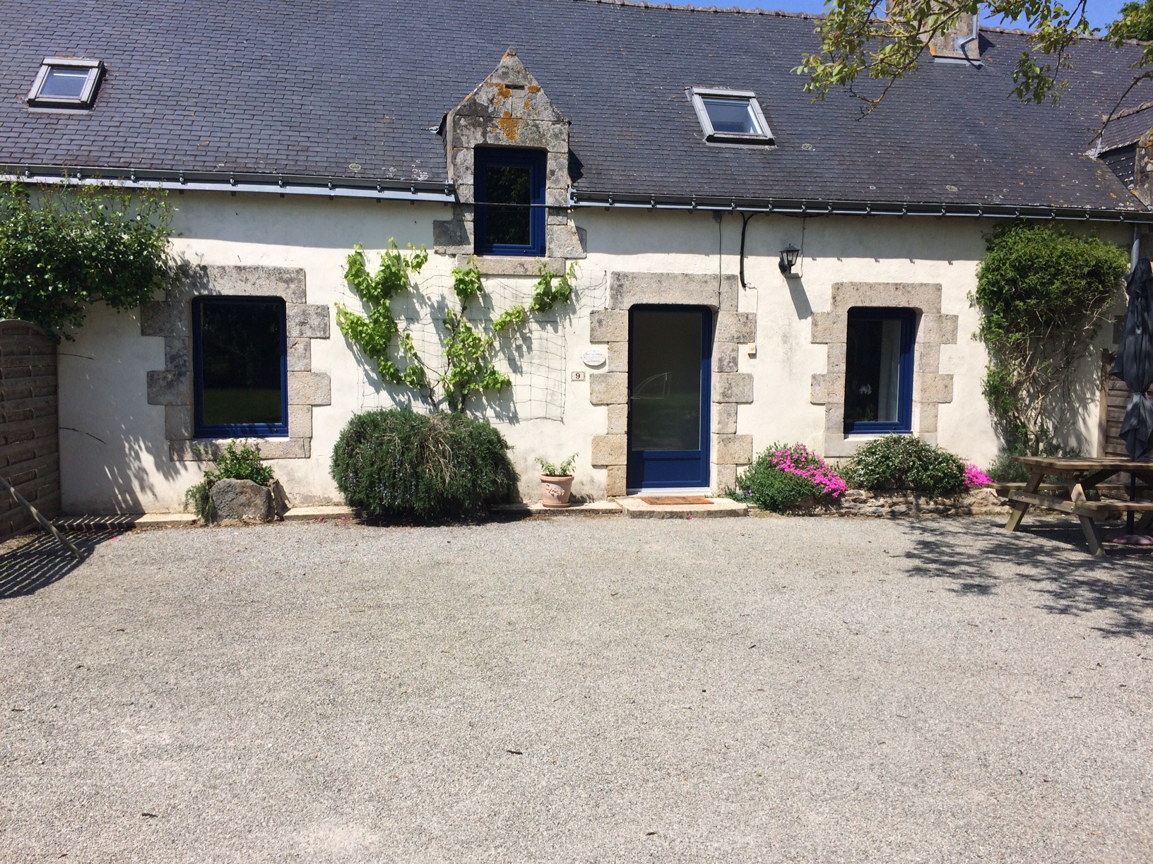 Piscine couverte et chauffée des Gîtes de Kermaux