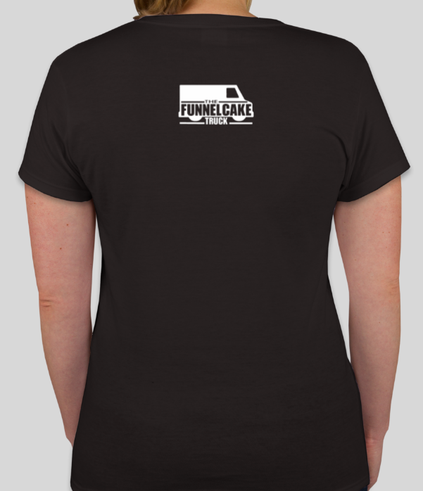 Thumbnail: Ladies Pour Sugar Black V-Neck Soft T
