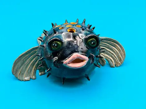 Puffer love without flowers - Full view