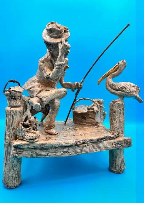 Swapping Fish Stories - Angle view #1