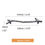 Thumbnail: KAK Fashion Tree Branch Furniture Handle 96mm 128mm Black Silver Bronze