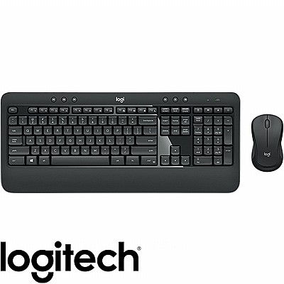 סט אלחוטי Logitech Advanced עברית ואנגלית MK540