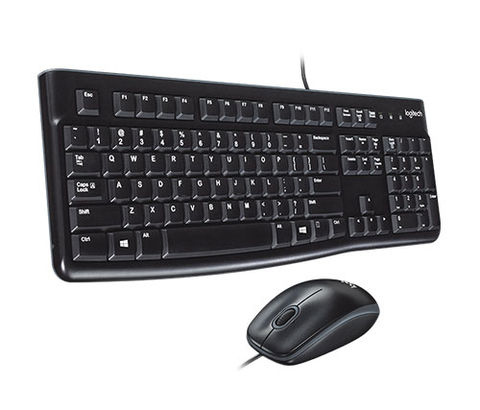 Logitech Desktop Set סט מקלדת ועכבר ערבית MK120