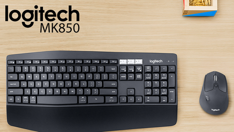 סט אלחוטי Logitech Wireless Bluetooth עברית אנגלית