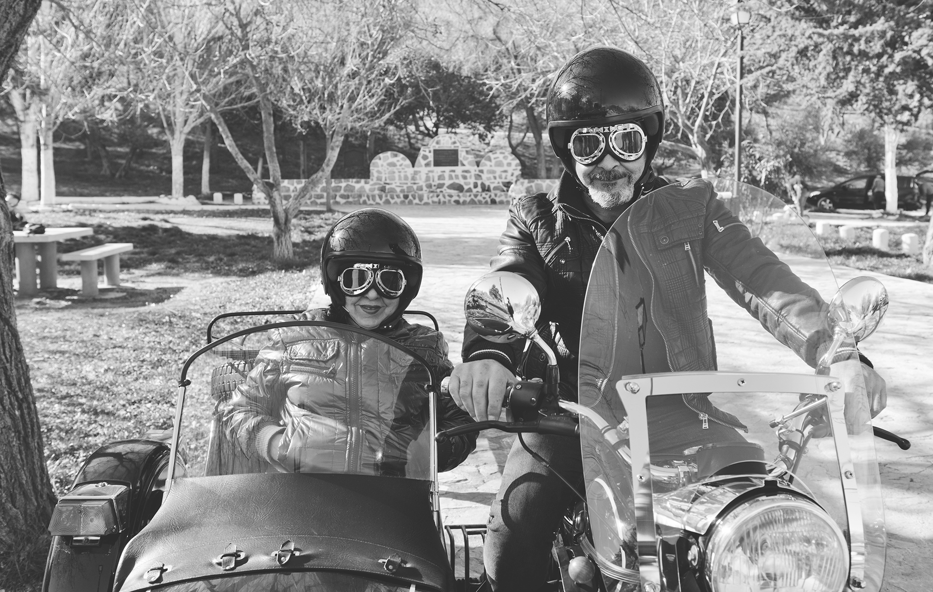 Couple in a Classic Film