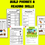 Thumbnail: Kindergarten Phonics Funland| 40+ Pages  |Sight Words| CVC| Coloring | Tracing |