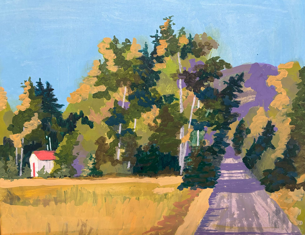 The Road to Shannon's Cabin