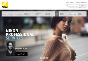 Nikon Professional Services banner by Alex Felez Buchholz