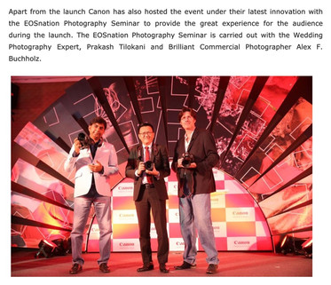 Canon India.
Launch EOS 5D Mark IV