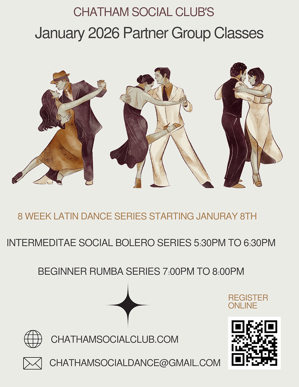 Let Your Hips Do the Talking this New Year and Learn to Latin Dance with the Chatham Social Club!