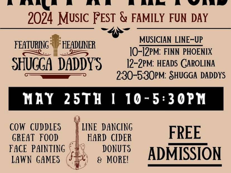 Free Country Western Line Dancing with Lindsey plus Live Music at Millstone Creek Orchards 20th Anniversary Community Event in Ramseur, NC Saturday, May 25th!
