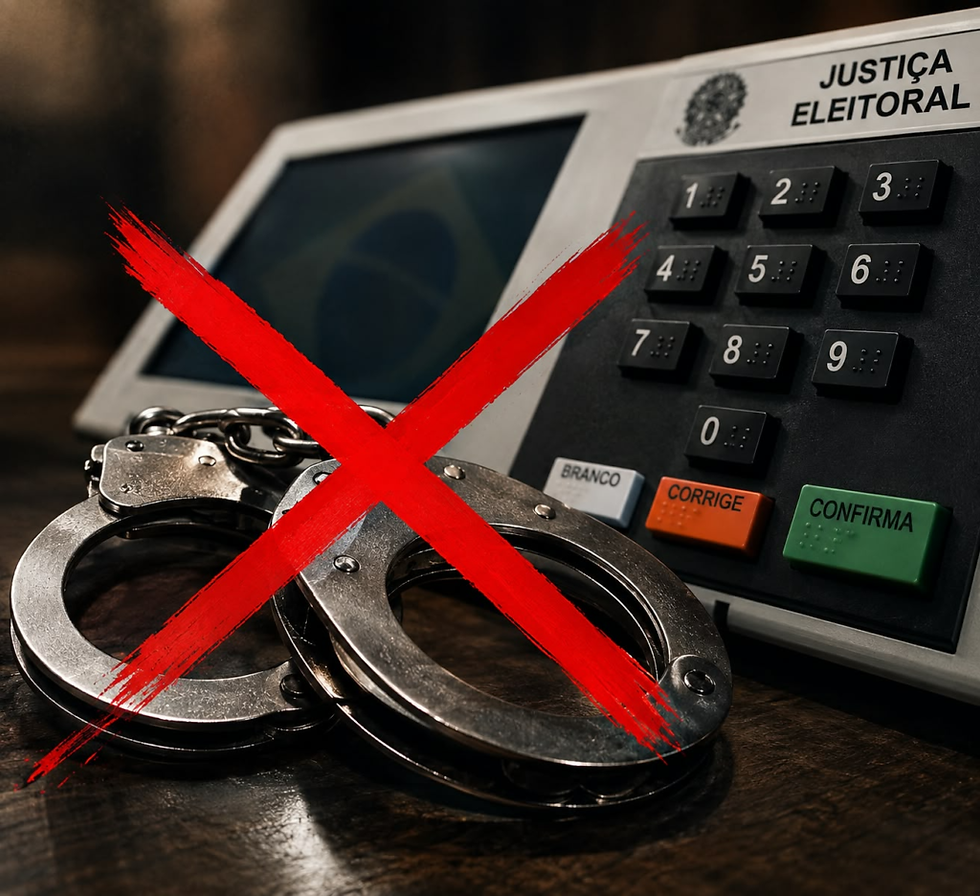 Regras do período eleitoral foram consideradas na decisão relatada pela polícia; imagem ilustrativa