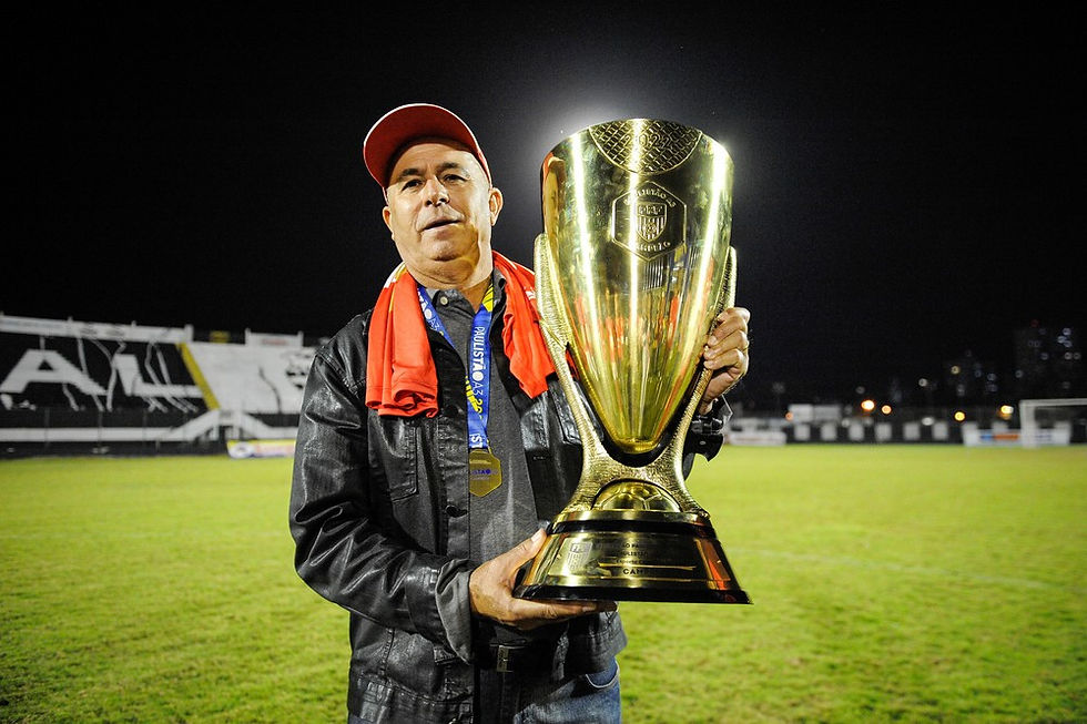 Luiz Carlos Martins, técnico campeão da Série A3 do Paulista 2022 pelo Noroeste — Foto: Rodrigo Corsi/Agência Paulistão