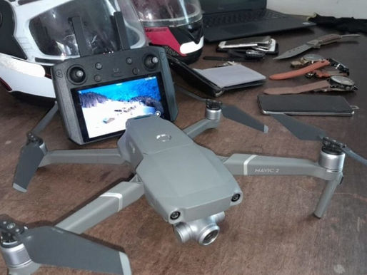 Com ajuda de drone, polícia localiza objetos roubados em residência de Birigui