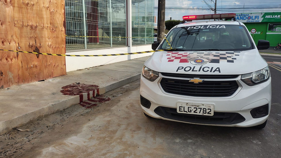 Ocorrência foi registrada em obra na Avenida Euclides Miragaia. — Foto: Diego Alves