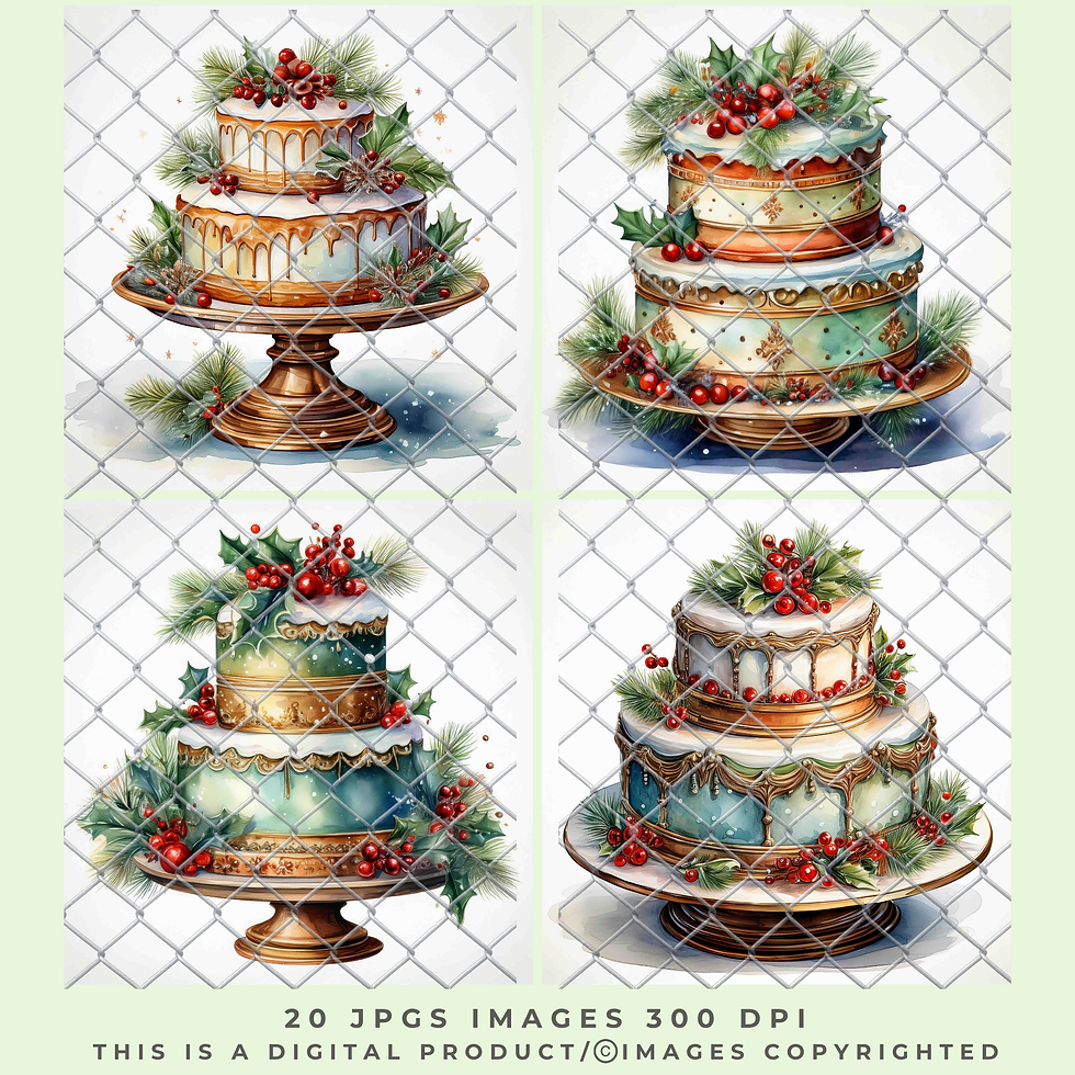 Thumbnail: Christmas Cake JPG